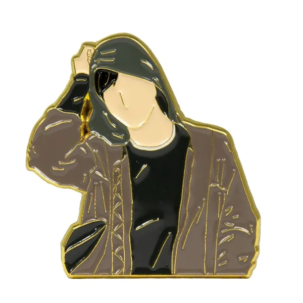 2" Soft Enamel Custom Shaped Lapel Pins - 2" Soft Enamel Custom Shaped Lapel Pins - Image 2 of 3