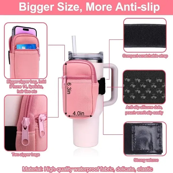 Enlarged Water Bottle Pouch for Tumbler - Enlarged Water Bottle Pouch for Tumbler - Image 2 of 5