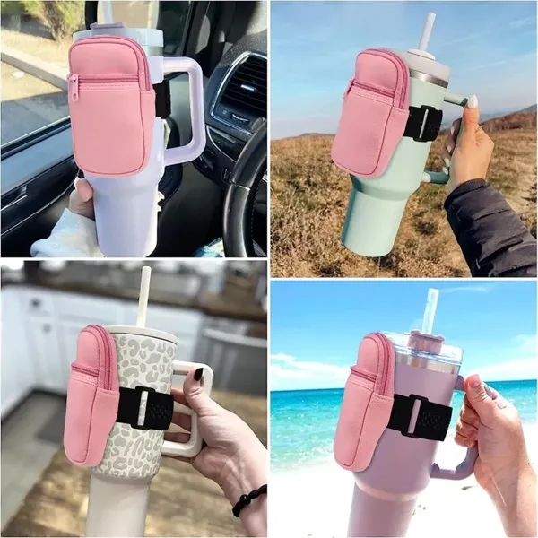 Enlarged Water Bottle Pouch for Tumbler - Enlarged Water Bottle Pouch for Tumbler - Image 5 of 5