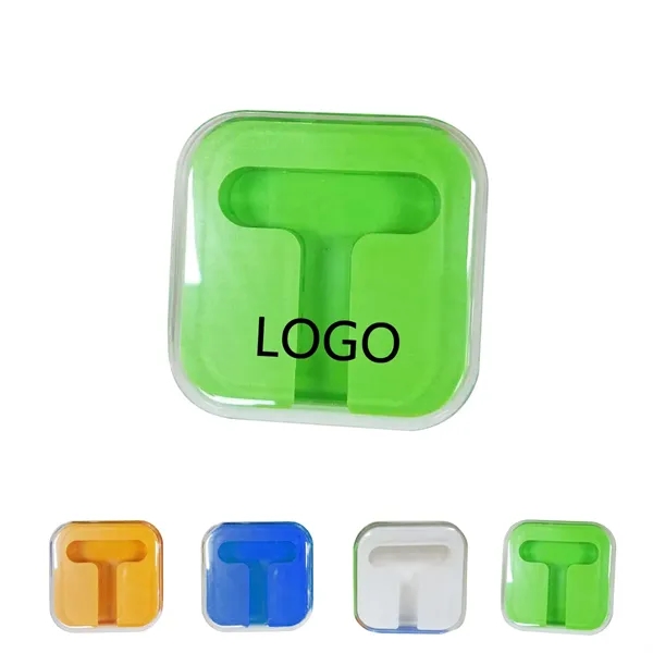 Plastic Earphone Storage Case - Plastic Earphone Storage Case - Image 0 of 4