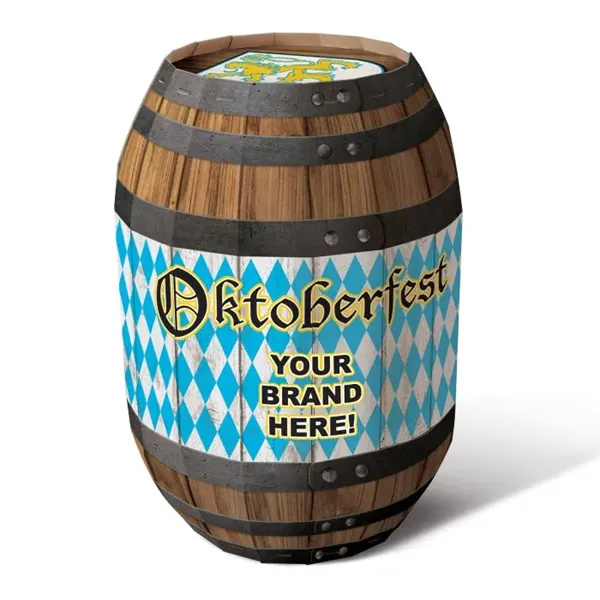 3-D Oktoberfest Barrel Props - 3-D Oktoberfest Barrel Props - Image 0 of 1