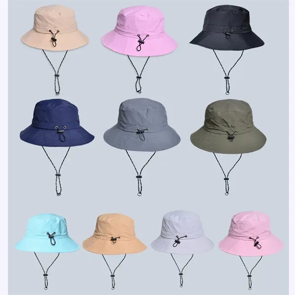 Waterproof outdoor fishing sun hat folding portable - Waterproof outdoor fishing sun hat folding portable - Image 2 of 2