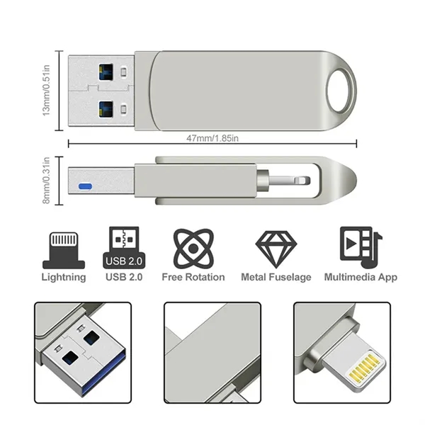 64G USB3.0 Photo Stick Flash Drive - 64G USB3.0 Photo Stick Flash Drive - Image 1 of 4