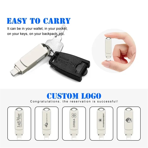 64G USB3.0 Photo Stick Flash Drive - 64G USB3.0 Photo Stick Flash Drive - Image 3 of 4