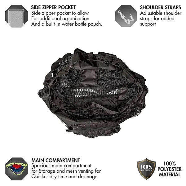 40L Large Mesh Swim Backpack - 40L Large Mesh Swim Backpack - Image 2 of 4