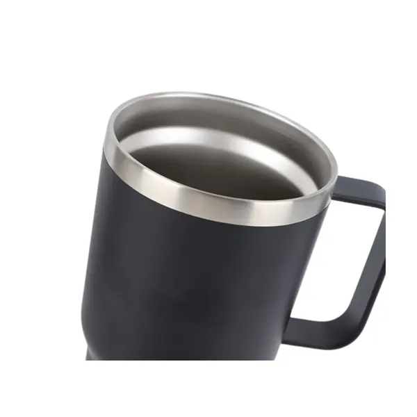 20 oz Double Wall Insulated Travel Mug Tumbler with Handle - 20 oz Double Wall Insulated Travel Mug Tumbler with Handle - Image 11 of 12