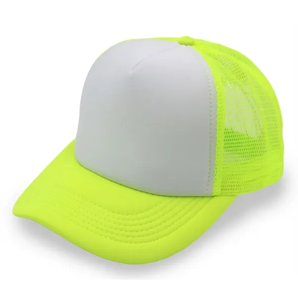 Foam Trucker Cap, 5 Panels,  Mesh Back, Snapback - Foam Trucker Cap, 5 Panels,  Mesh Back, Snapback - Image 2 of 47