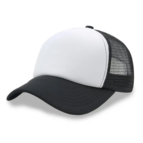 Foam Trucker Cap, 5 Panels,  Mesh Back, Snapback - Foam Trucker Cap, 5 Panels,  Mesh Back, Snapback - Image 10 of 47