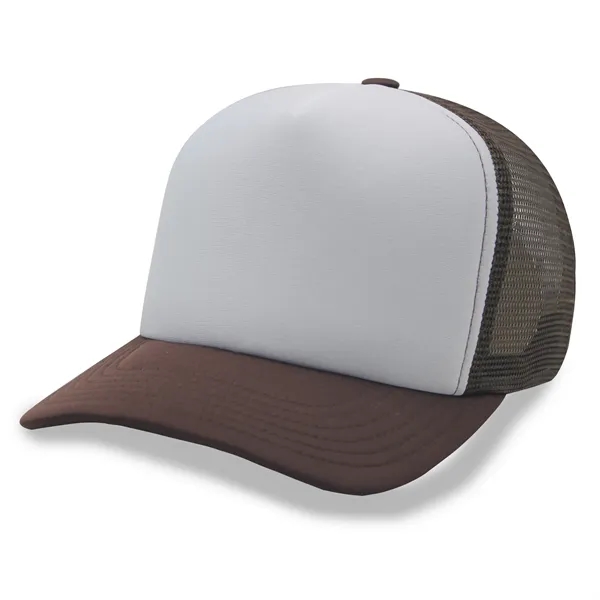 Foam Trucker Cap, 5 Panels,  Mesh Back, Snapback - Foam Trucker Cap, 5 Panels,  Mesh Back, Snapback - Image 17 of 47