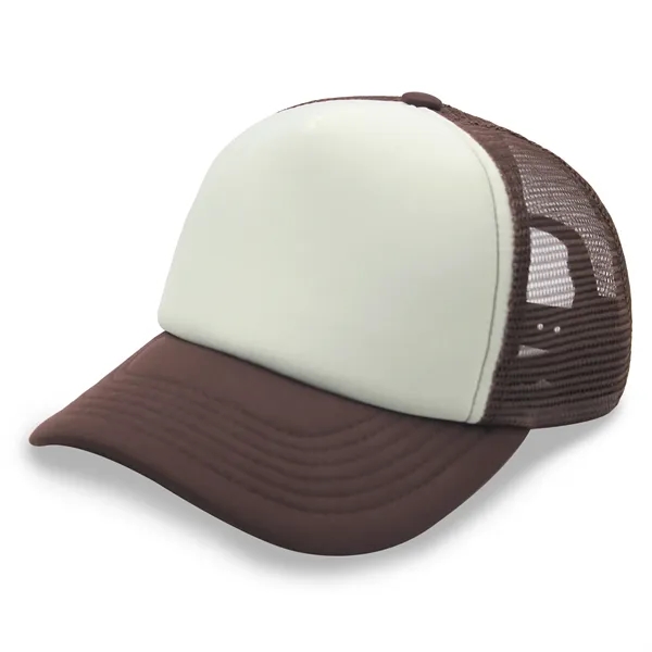 Foam Trucker Cap, 5 Panels,  Mesh Back, Snapback - Foam Trucker Cap, 5 Panels,  Mesh Back, Snapback - Image 27 of 47