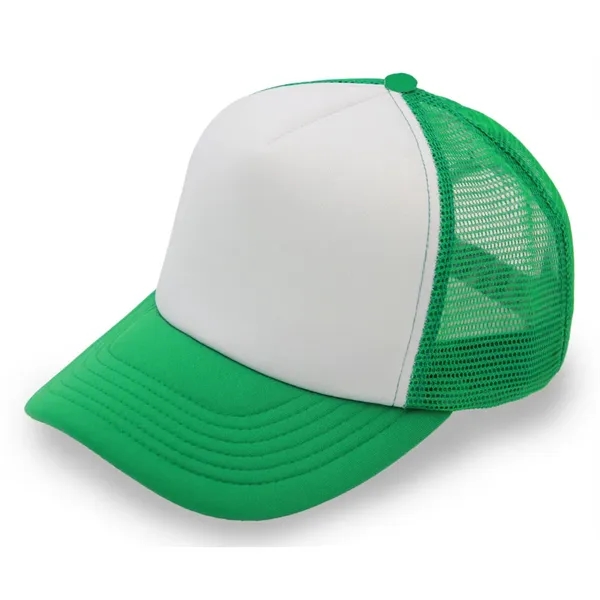 Foam Trucker Cap, 5 Panels,  Mesh Back, Snapback - Foam Trucker Cap, 5 Panels,  Mesh Back, Snapback - Image 29 of 47