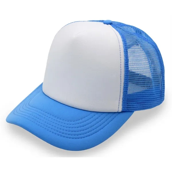 Foam Trucker Cap, 5 Panels,  Mesh Back, Snapback - Foam Trucker Cap, 5 Panels,  Mesh Back, Snapback - Image 32 of 47