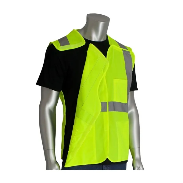 Enhanced Safety Hi-Vis Mesh Vest With Breakaway Design - Enhanced Safety Hi-Vis Mesh Vest With Breakaway Design - Image 3 of 4