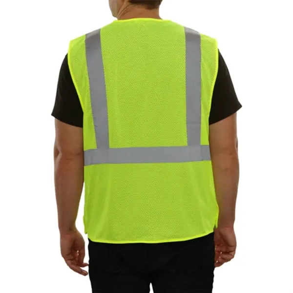 Enhanced Safety Hi-Vis Mesh Vest With Breakaway Design - Enhanced Safety Hi-Vis Mesh Vest With Breakaway Design - Image 4 of 4