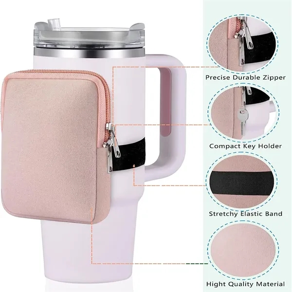 Cute Storage Bag For Stanley Tumbler With Handle - Cute Storage Bag For Stanley Tumbler With Handle - Image 1 of 3