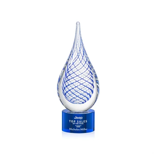 Custom Kentwood Award on Marvel Base - Blue