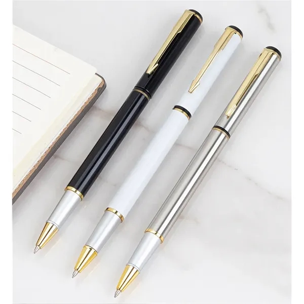 Medium Point Metal Ballpoint Pen - Medium Point Metal Ballpoint Pen - Image 2 of 4