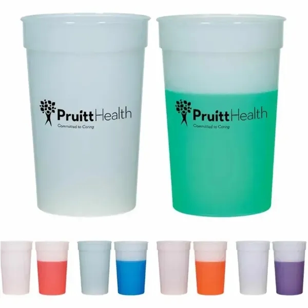 16oz Color Changing Stadium Cup - 16oz Color Changing Stadium Cup - Image 0 of 2