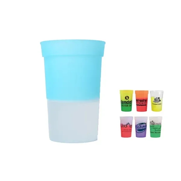 16oz Color Changing Stadium Cup - 16oz Color Changing Stadium Cup - Image 2 of 2
