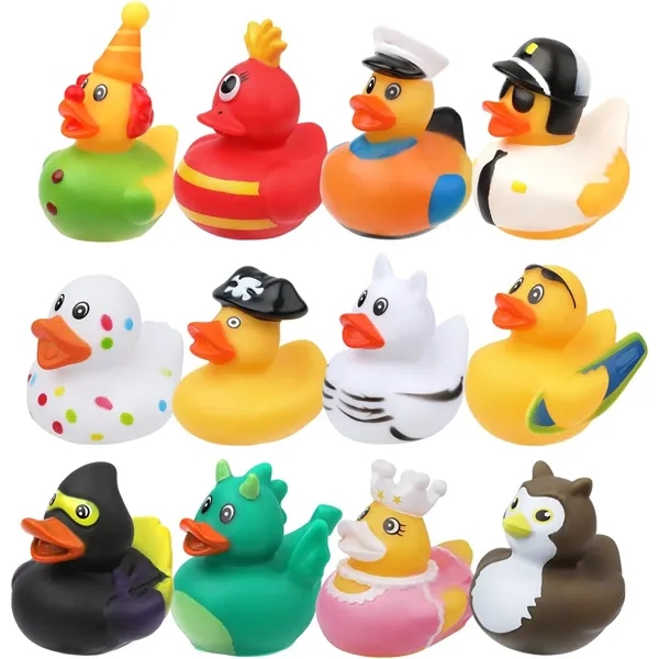 3'' Rubber Bath Toys Doctor Uniform Pirate Duck Ducking Kit - 3'' Rubber Bath Toys Doctor Uniform Pirate Duck Ducking Kit - Image 1 of 6