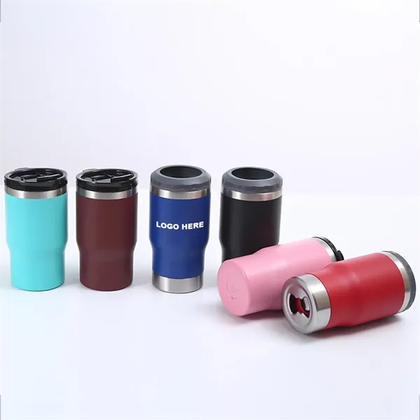 3-In-1 Bottle Can Cooler - 3-In-1 Bottle Can Cooler - Image 0 of 2