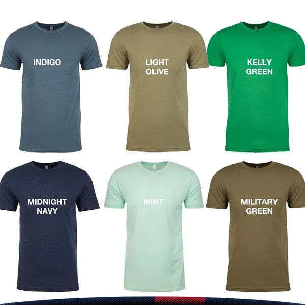 Next Level® Men's Crewneck T-Shirts - Next Level® Men's Crewneck T-Shirts - Image 6 of 7