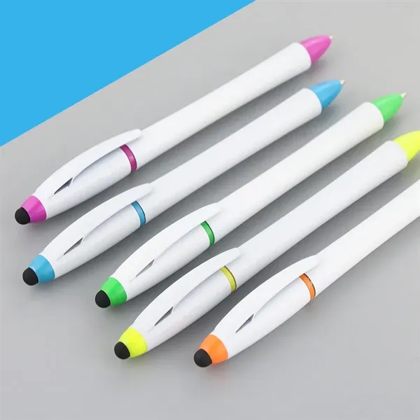 Imprinted Stylus Highlighter Pen Combos - Imprinted Stylus Highlighter Pen Combos - Image 3 of 5
