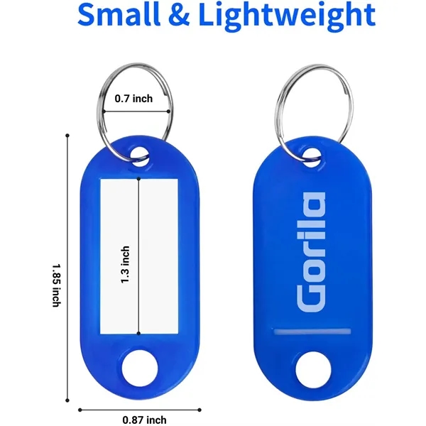 Key Tags With Ring And Label Window - Key Tags With Ring And Label Window - Image 3 of 5