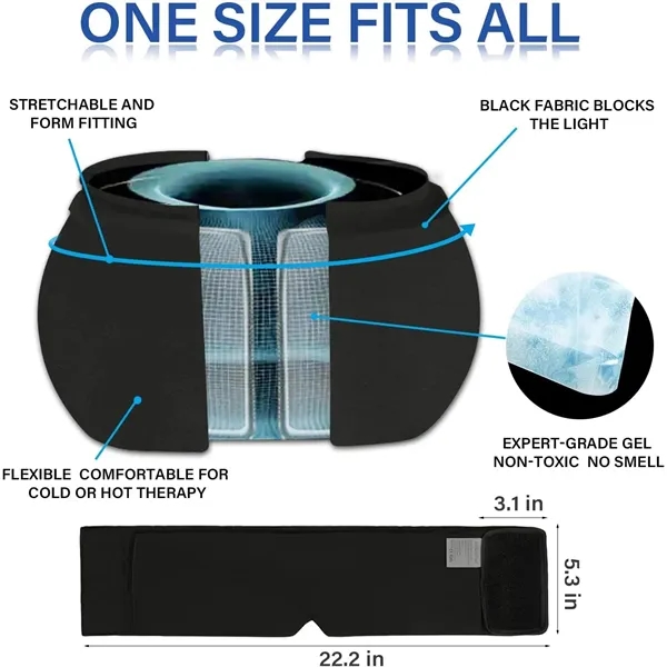 Migraine Ice Head Wrap - Migraine Ice Head Wrap - Image 1 of 2