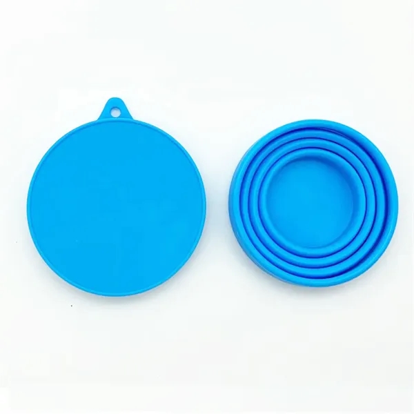 Collapsible Travel Cup With Carabiner and Lid 5oz 7oz - Collapsible Travel Cup With Carabiner and Lid 5oz 7oz - Image 2 of 12