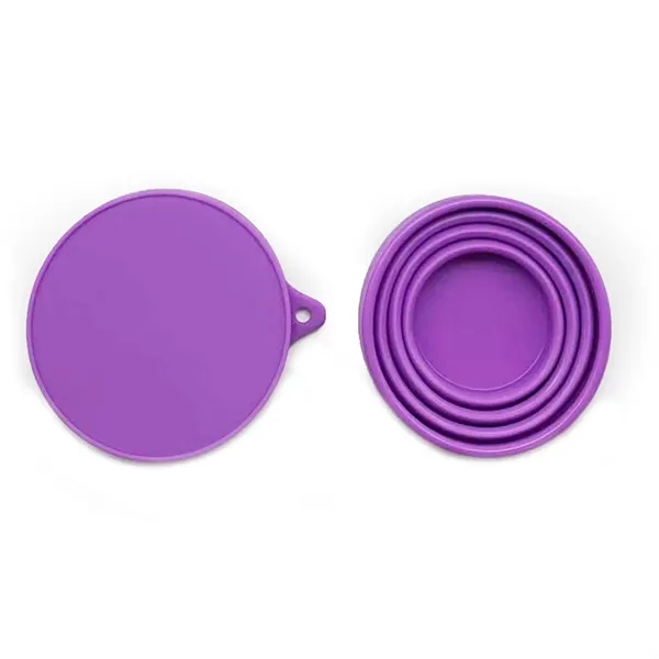 Collapsible Travel Cup With Carabiner and Lid 5oz 7oz - Collapsible Travel Cup With Carabiner and Lid 5oz 7oz - Image 5 of 12