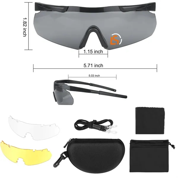 Unisex Shooting Glasses - Unisex Shooting Glasses - Image 0 of 4