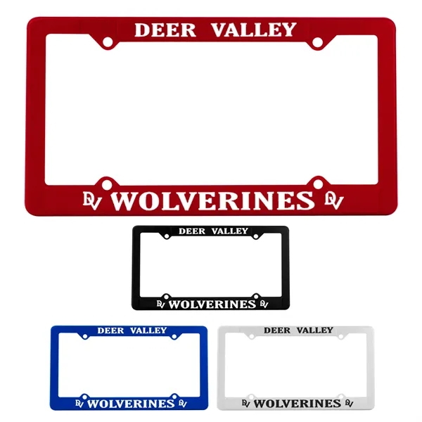 Economy License Plate Frame - Economy License Plate Frame - Image 0 of 4