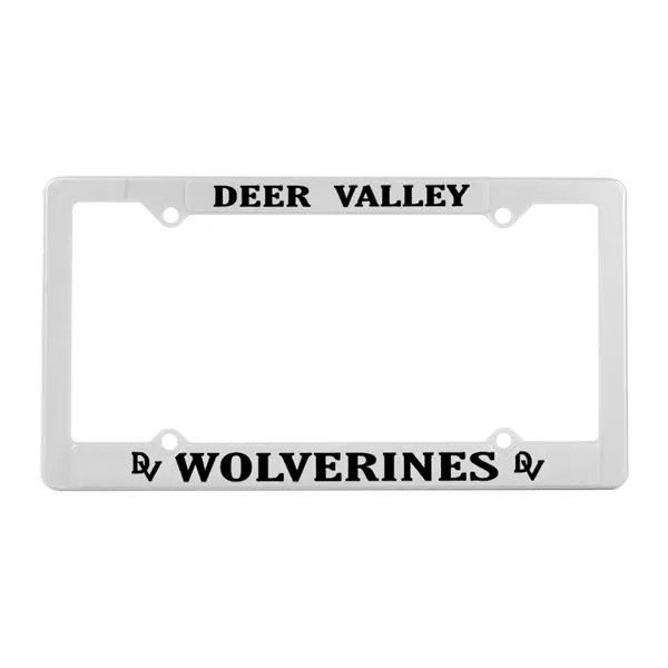 Economy License Plate Frame - Economy License Plate Frame - Image 1 of 4