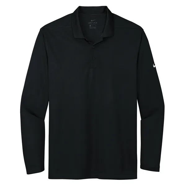 NIKE Dri-FIT MICRO PIQUE 2.0 LONG SLEEVE POLO - NIKE Dri-FIT MICRO PIQUE 2.0 LONG SLEEVE POLO - Image 2 of 6