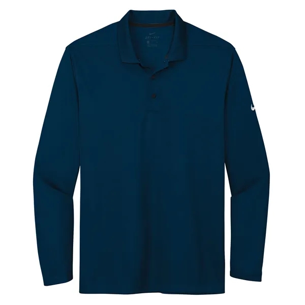 NIKE Dri-FIT MICRO PIQUE 2.0 LONG SLEEVE POLO - NIKE Dri-FIT MICRO PIQUE 2.0 LONG SLEEVE POLO - Image 3 of 6