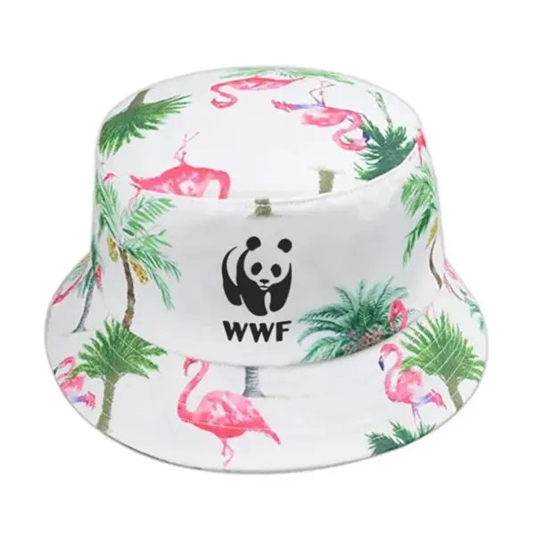 Organic Cotton Custom All Over Print Bucket Hat - Organic Cotton Custom All Over Print Bucket Hat - Image 0 of 0