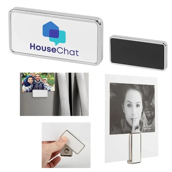 Two Piece Magnetic 6"x8" Photo Frame - Two Piece Magnetic 6"x8" Photo Frame - Image 2 of 6