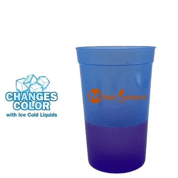 12oz 16oz 20oz 22oz plastic Color Changing Stadium Cup - 12oz 16oz 20oz 22oz plastic Color Changing Stadium Cup - Image 1 of 2