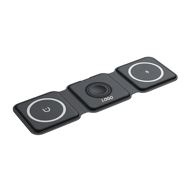 3 In 1 Foldable Wireless Charger - 3 In 1 Foldable Wireless Charger - Image 1 of 6