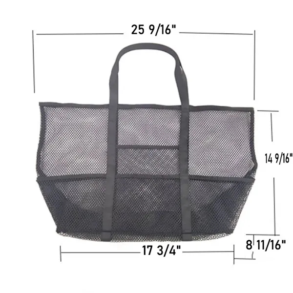 Mesh Oversized Beach Tote Toy Bag - Mesh Oversized Beach Tote Toy Bag - Image 1 of 3