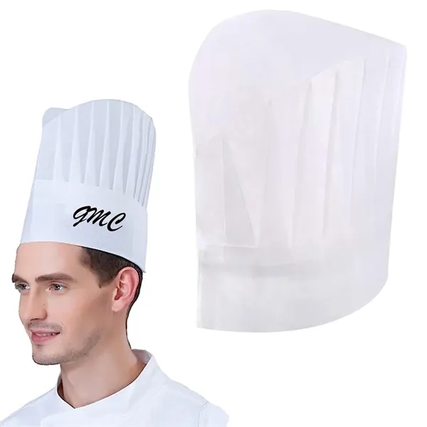 Disposable Non-Woven Chef Hat - Disposable Non-Woven Chef Hat - Image 0 of 2