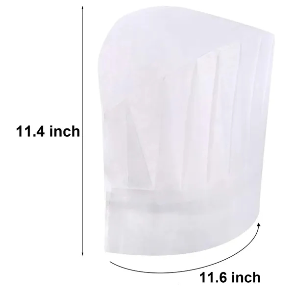 Disposable Non-Woven Chef Hat - Disposable Non-Woven Chef Hat - Image 2 of 2