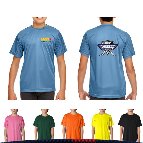 UltraClub® 4 oz. Youth Sports T-Shirts - UltraClub® 4 oz. Youth Sports T-Shirts - Image 1 of 7