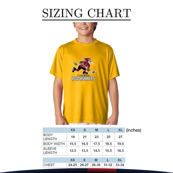 UltraClub® 4 oz. Youth Sports T-Shirts - UltraClub® 4 oz. Youth Sports T-Shirts - Image 2 of 7