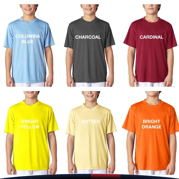UltraClub® 4 oz. Youth Sports T-Shirts - UltraClub® 4 oz. Youth Sports T-Shirts - Image 5 of 7