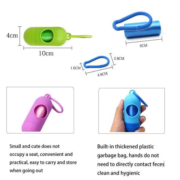Dog Poop Bag Plastic Dispenser - Dog Poop Bag Plastic Dispenser - Image 1 of 4