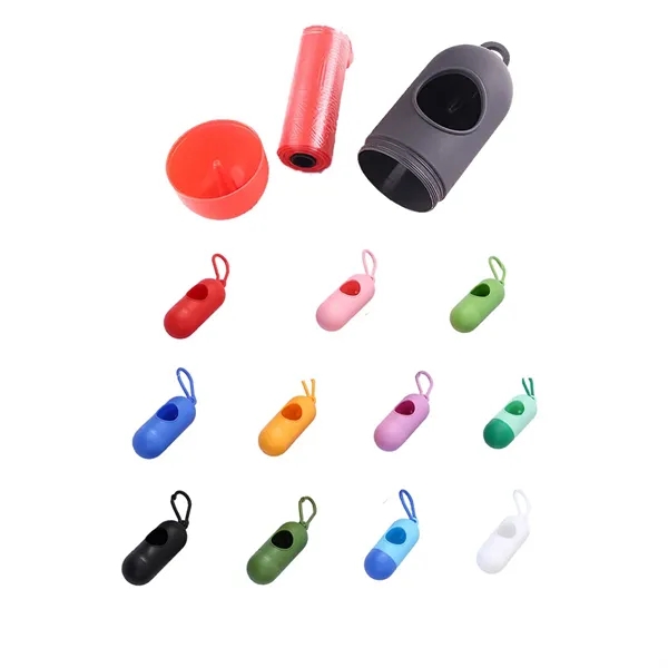 Dog Poop Bag Plastic Dispenser - Dog Poop Bag Plastic Dispenser - Image 2 of 4