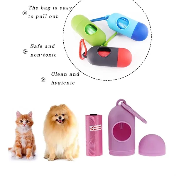 Dog Poop Bag Plastic Dispenser - Dog Poop Bag Plastic Dispenser - Image 3 of 4