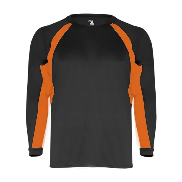 Badger Men's B-Core Hook Long Sleeve T-Shirt